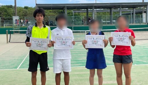 沖縄県中学校テニス競技大会
